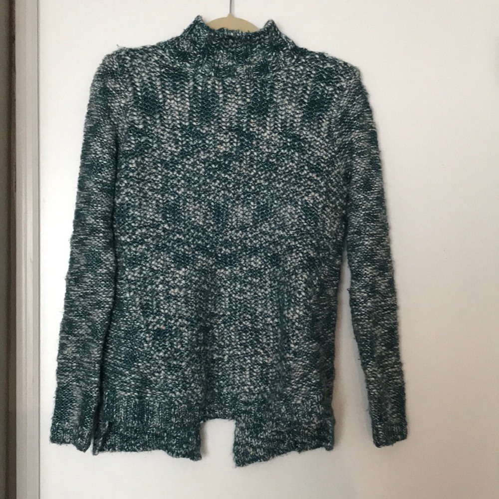 Teal sweater